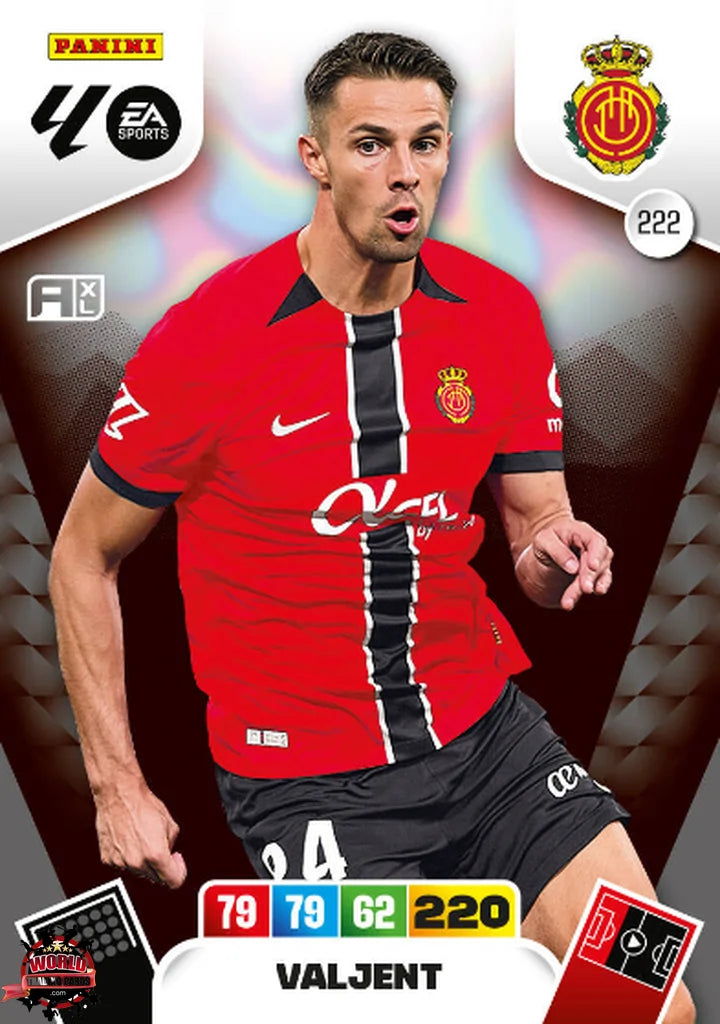 #222 | Adrenalyn XL | La Liga | 2025-2026 | Valjent | RCD Mallorca | Basico