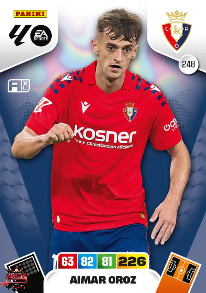 Aimar Oroz - CA Osasuna - Panini Adrenalyn XL - 2025-2026 - 248 - Basico