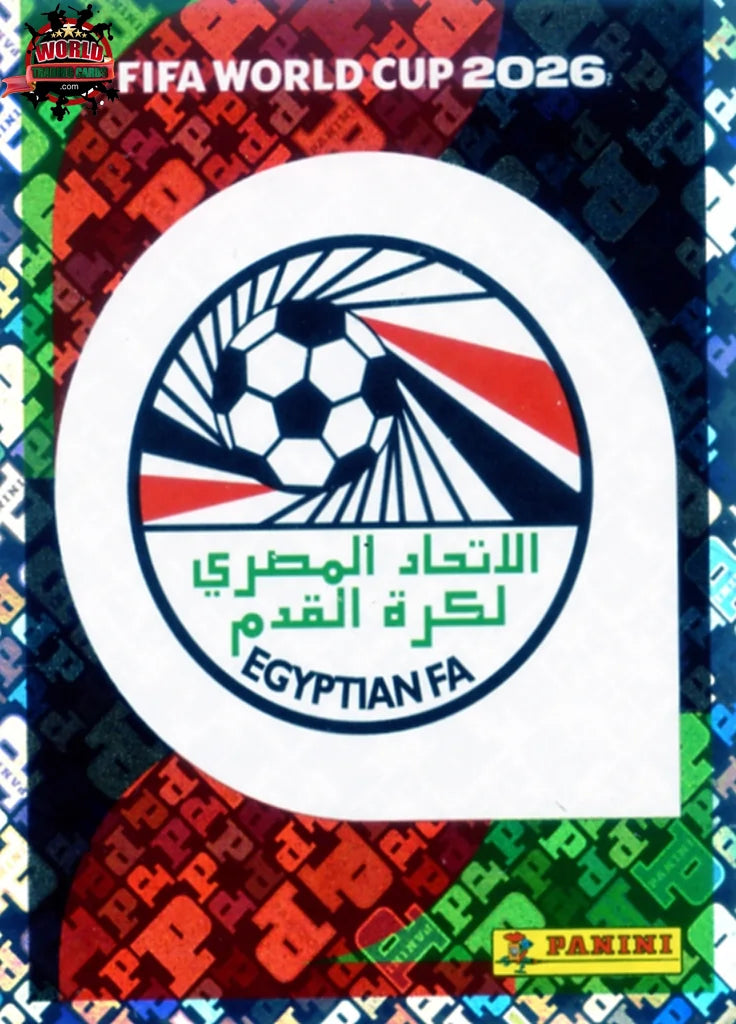 #EGY001 | Panini | Fifa World Cup Stickers | 2026 | Emblem | Egypt | Foil
