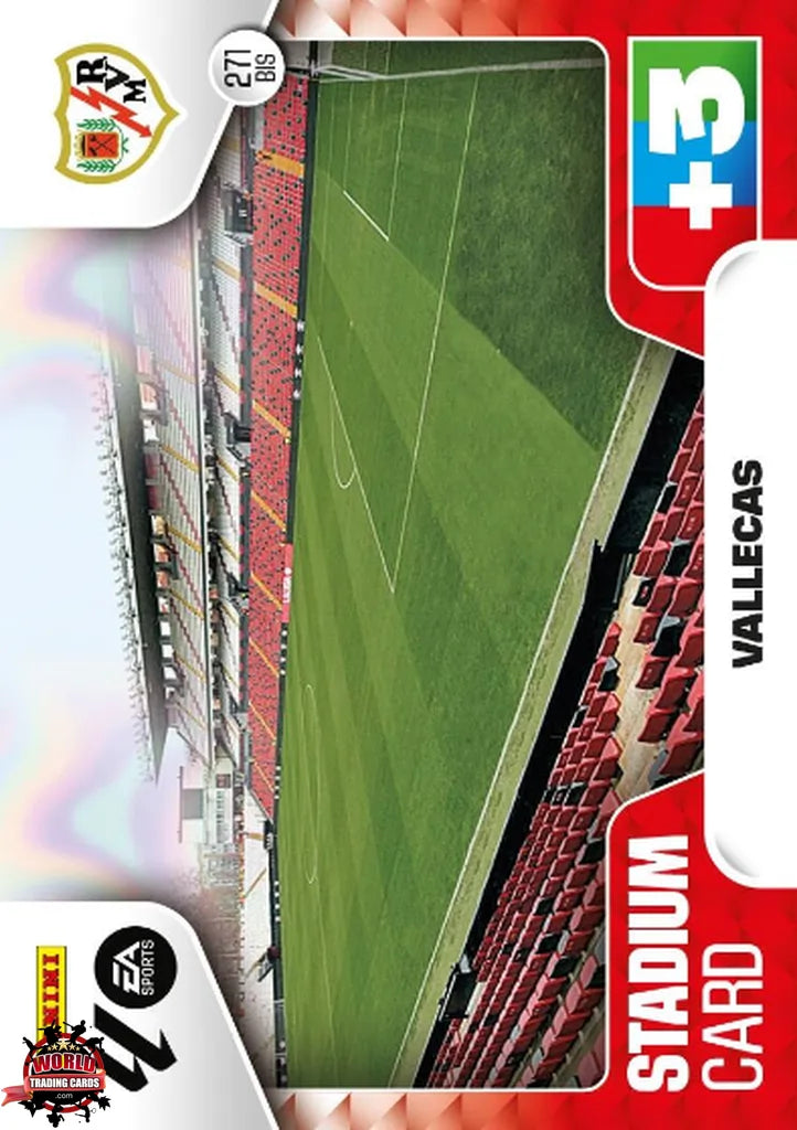 #271 Bis | Adrenalyn XL | La Liga | 2025-2026 | Vallecas | Rayo Vallecano | Basico