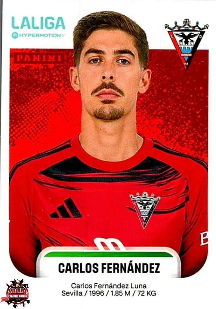 Cromo Trading Card Fútbol-Carlos Fernández-Mirandés-Panini La Liga HypermotionV 2025-2026-321-Basico