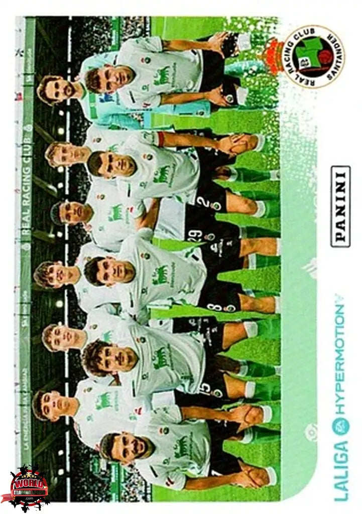 Cromo Trading Card Fútbol-Equipo-Real Racing Club-Panini La Liga HypermotionV 2025-2026-326-Basico