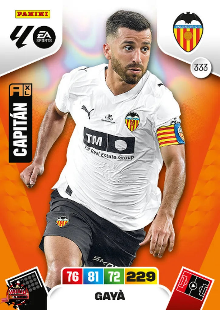 #333 | Adrenalyn XL | La Liga | 2025-2026 | Gayá | Valencia CF | Basico