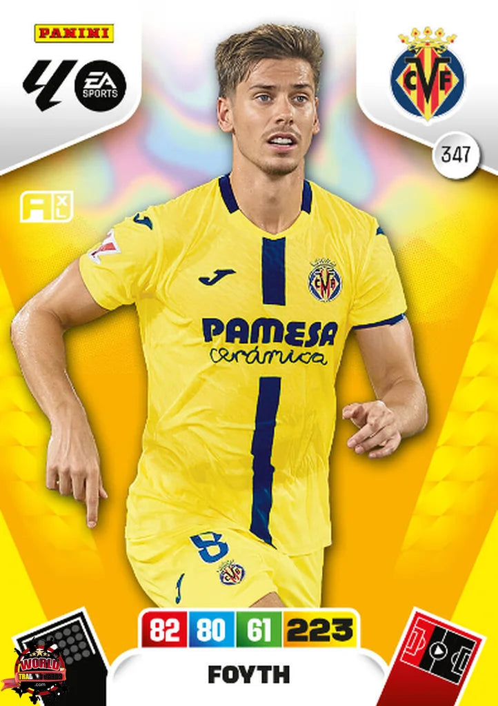 #347 | Adrenalyn XL | La Liga | 2025-2026 | Foyth | Villarreal CF | Basico