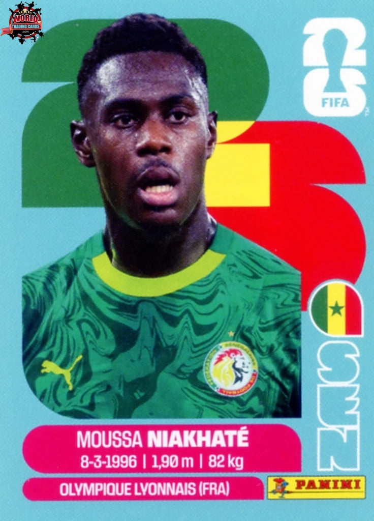 #SEN004 | Panini | Fifa World Cup Stickers | 2026 | Moussa Niakhaté | Senegal | Base - International version