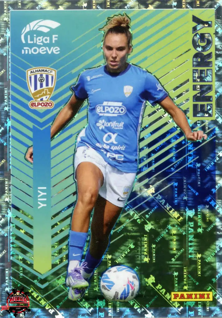 Cromo Trading Card Fútbol-Yiyi-Alhama CF. El Pozo-Panini Liga F Moeve 2025-2026-353-Energy Moeve