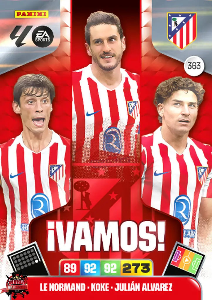 Vamos Atletico de Madrid - Atlético de Madrid - Panini Adrenalyn XL - 2025-2026 - 363 - Vamos