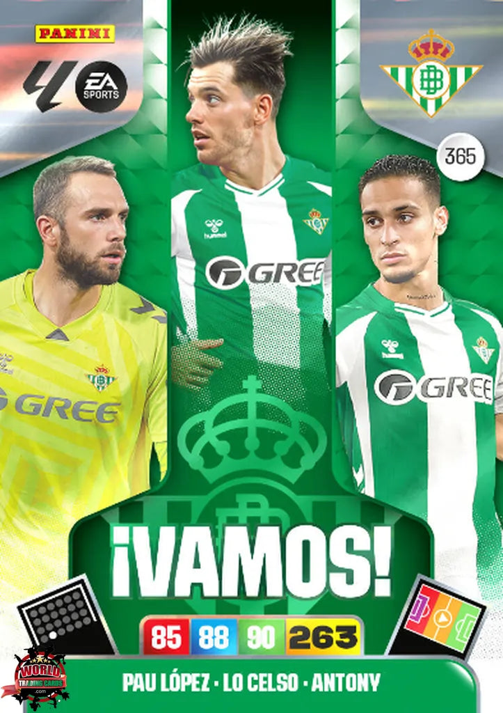 Vamos Betis - Real Betis - Panini Adrenalyn XL - 2025-2026 - 365 - Vamos