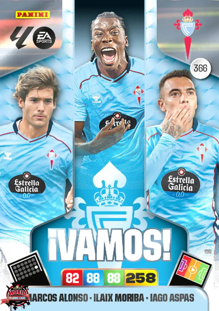#366 | Adrenalyn XL | La Liga | 2025-2026 | Vamos Celta | RC Celta | Vamos