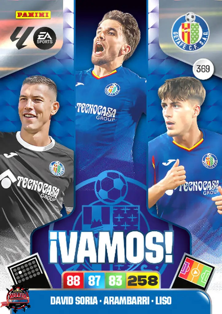 #369 | Adrenalyn XL | La Liga | 2025-2026 | Vamos Getafe | Getafe CF | Vamos