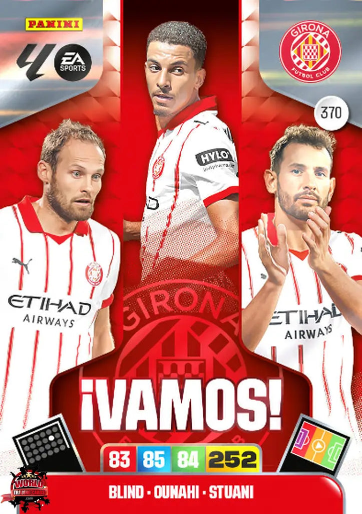 #370 | Adrenalyn XL | La Liga | 2025-2026 | Vamos Girona | Girona FC | Vamos