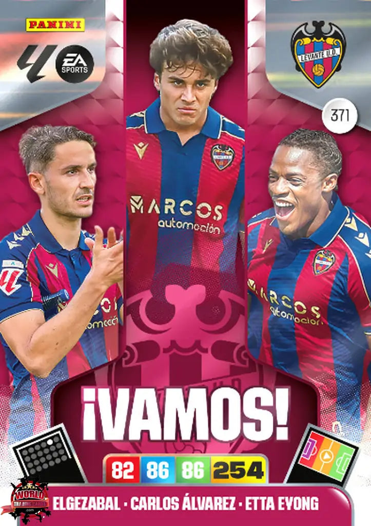 #371 | Adrenalyn XL | La Liga | 2025-2026 | Vamos Levante | Levante UD | Vamos
