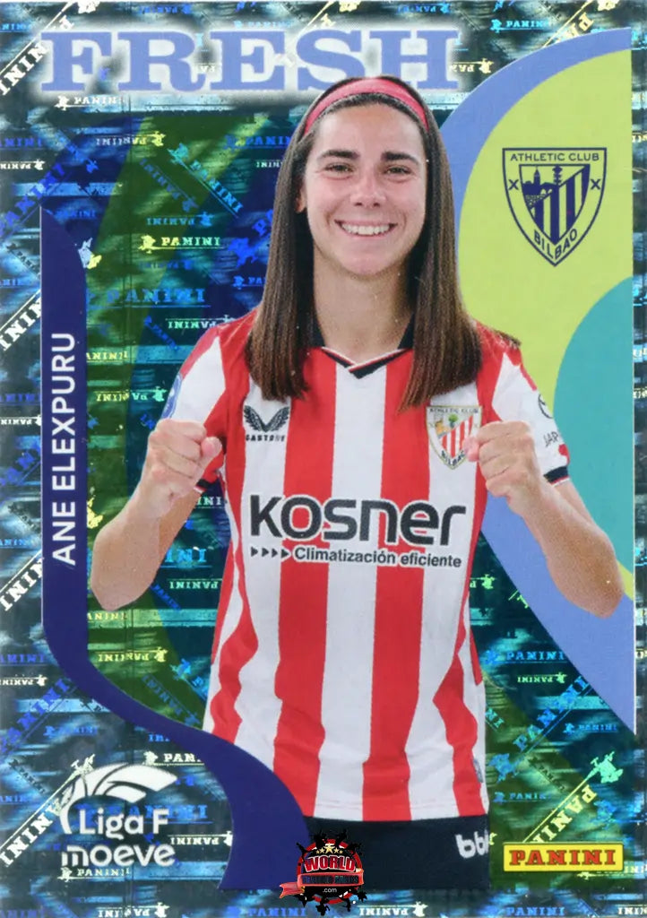 Cromo Trading Card Fútbol-Ane Elexpuru-Athletic Club-Panini Liga F Moeve 2025-2026-373-Fresh