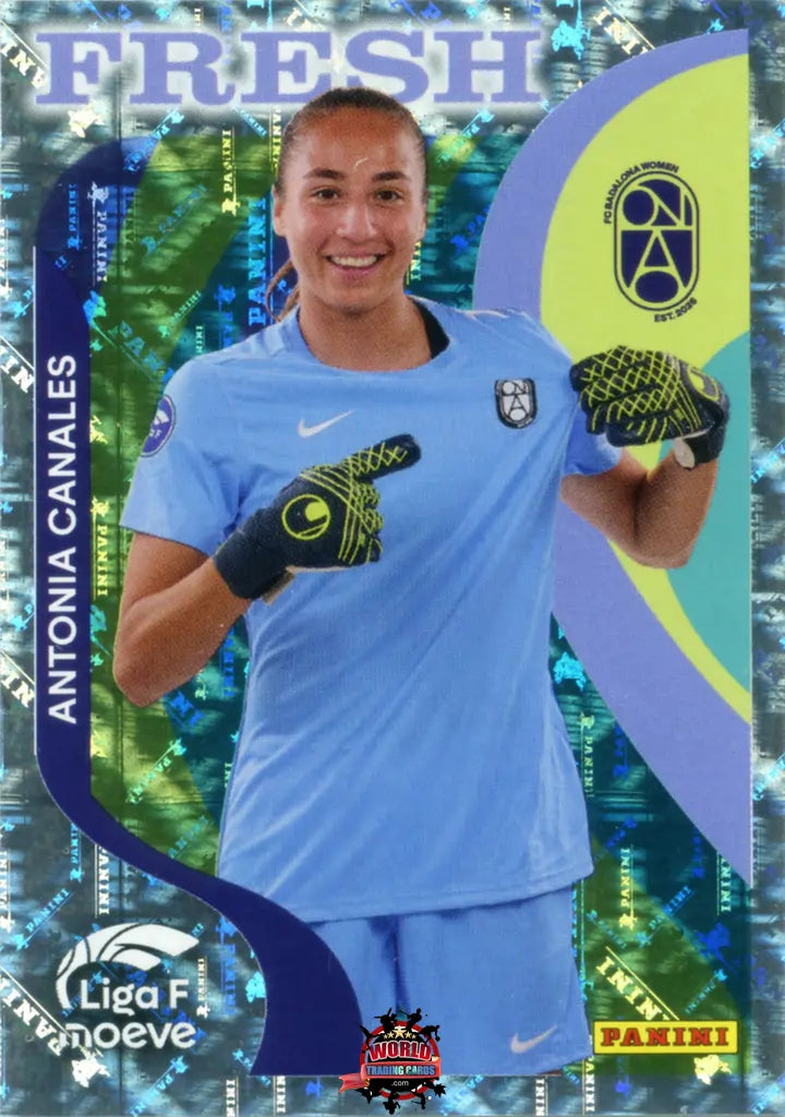 Cromo Trading Card Fútbol-Antonia Canales-FC Badalona Women-Panini Liga F Moeve 2025-2026-374-Fresh