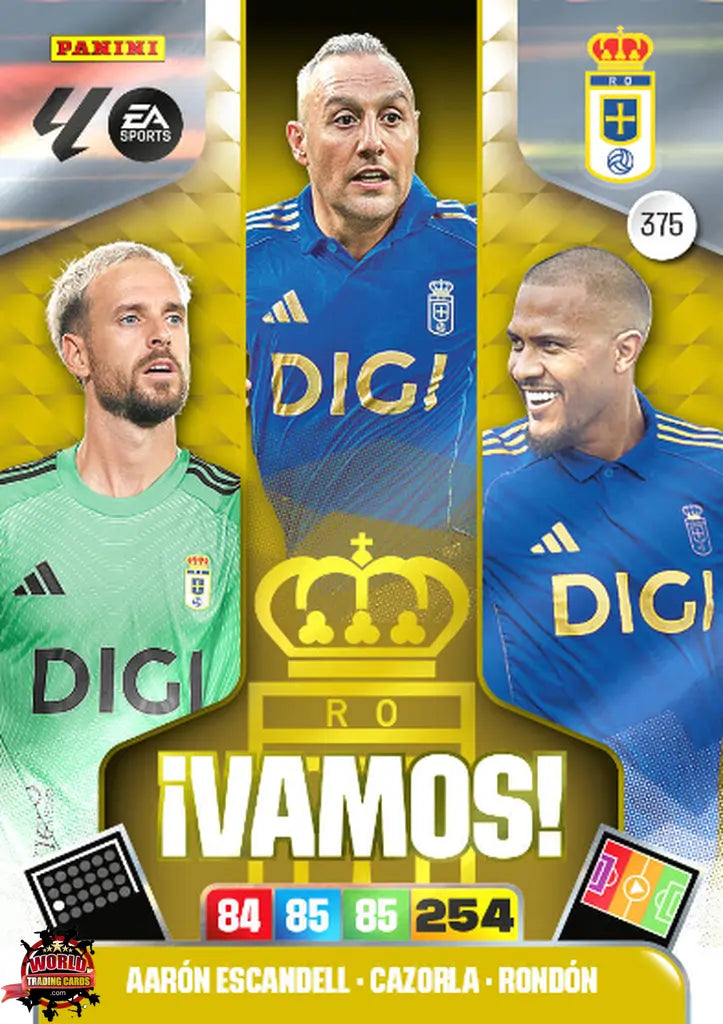 Vamos Oviedo - Real Oviedo - Panini Adrenalyn XL - 2025-2026 - 375 - Vamos