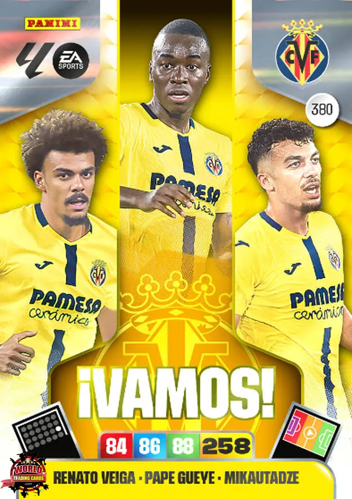 #380 | Adrenalyn XL | La Liga | 2025-2026 | Vamos Villarreal | Villarreal CF | Vamos
