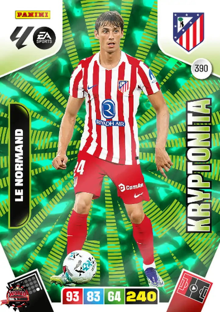 #390 | Adrenalyn XL | La Liga | 2025-2026 | Le Normand | Atlético de Madrid | Kryptonita