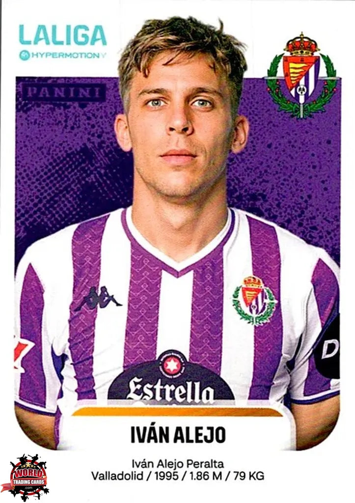 Cromo Trading Card Fútbol-Iván Alejo-Real Valladolid CF-Panini La Liga HypermotionV 2025-2026-394-Basico