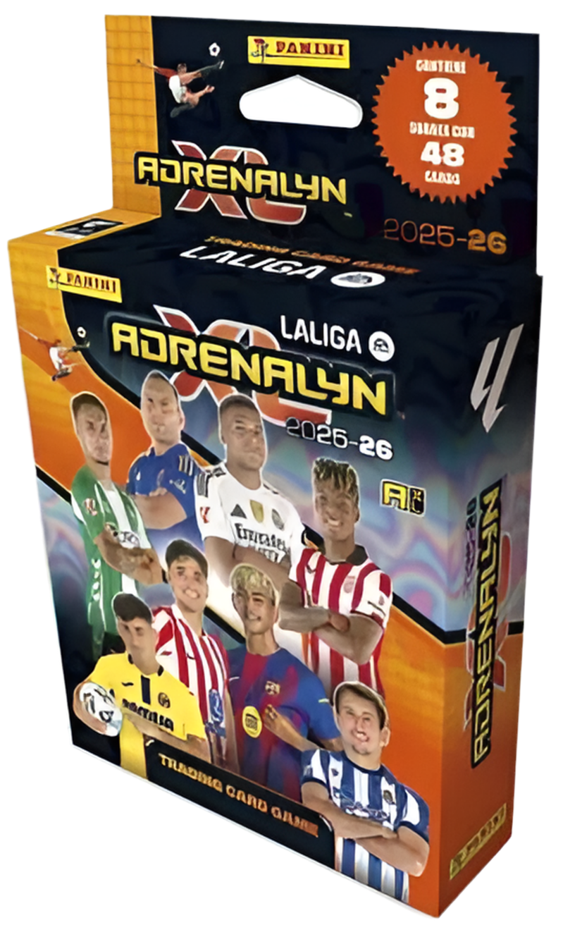 Adrenalyn XL LaLiga EA Sports 2025/26 - Blister 8 sobres - Colección Oficial Panini