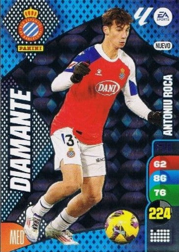 Antoniu Roca - Panini Adrenalyn XL La Liga 2024/2025 - DIAMANTE