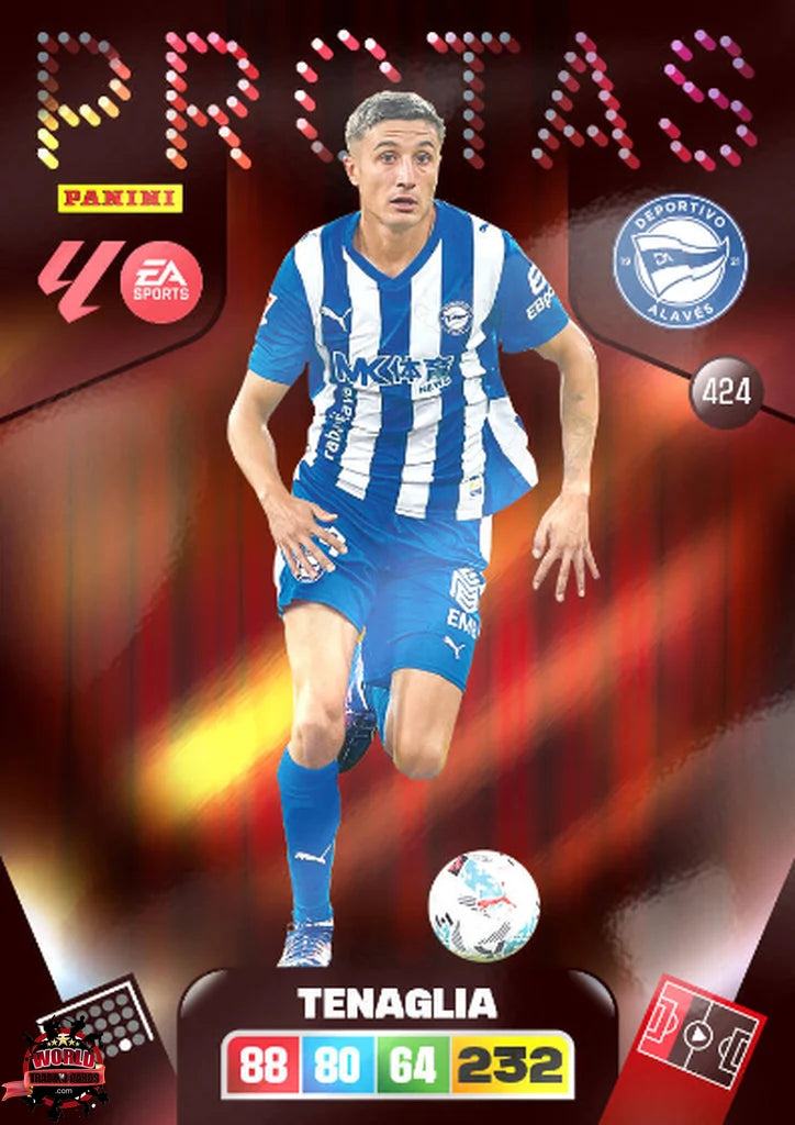#424 | Adrenalyn XL | La Liga | 2025-2026 | Tenaglia | Deportivo Alavés | Protas