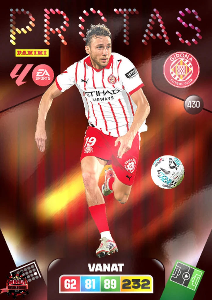 #430 | Adrenalyn XL | La Liga | 2025-2026 | Vanat | Girona FC | Protas