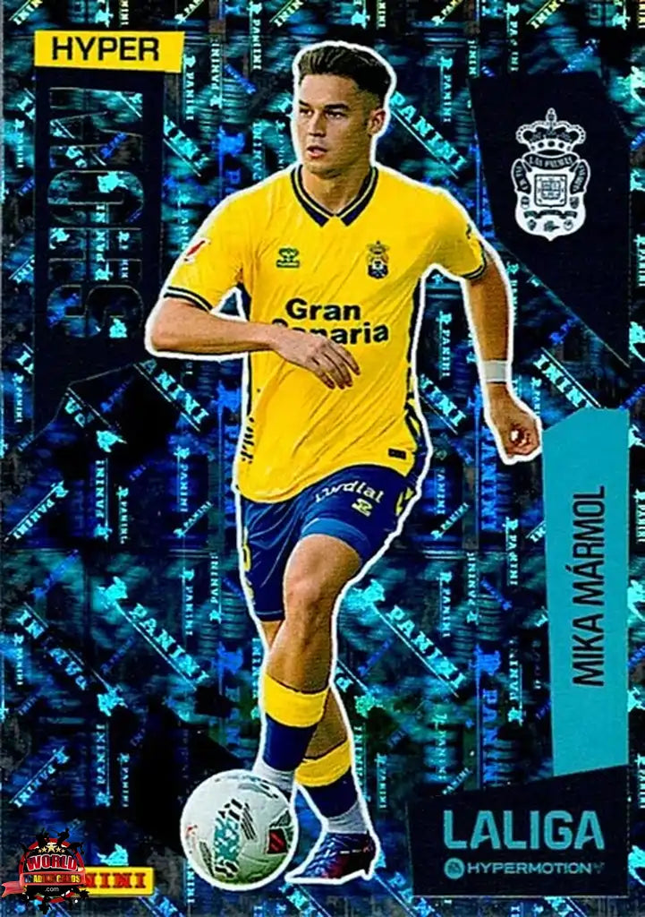 Cromo Trading Card Fútbol-Mika Mármol-UD Las Palmas-Panini La Liga HypermotionV 2025-2026-431-Hyper Show