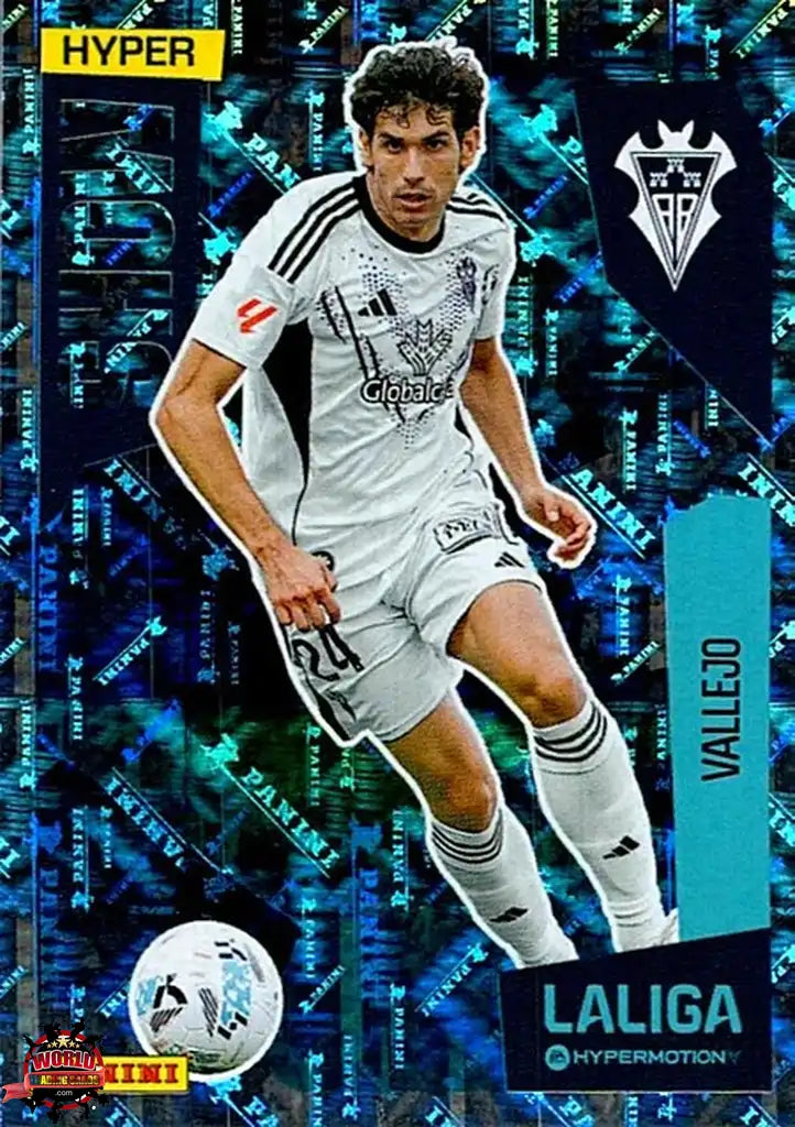 Cromo Trading Card Fútbol-Vallejo-Albacete Balompié-Panini La Liga HypermotionV 2025-2026-434-Hyper Show