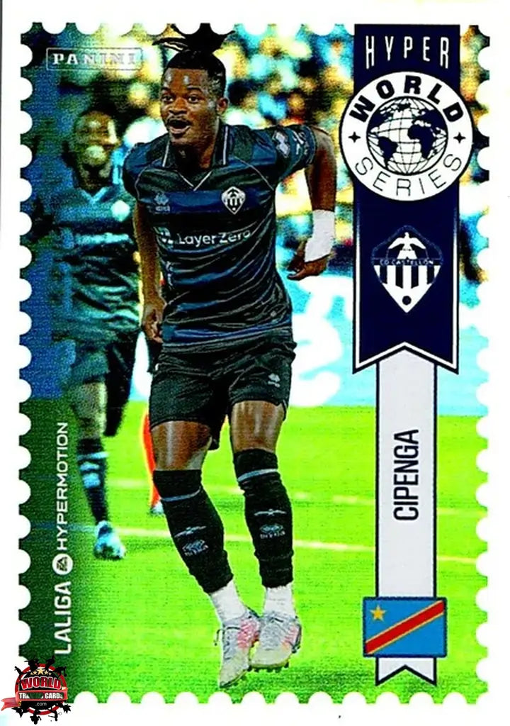 Cromo Trading Card Fútbol-Cipenga-CD Castellón-Panini La Liga HypermotionV 2025-2026-441-Hyper World Series