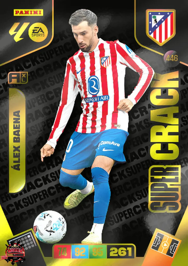 #446 | Adrenalyn XL | La Liga | 2025-2026 | Álex Baena | Atlético de Madrid | Super Crack