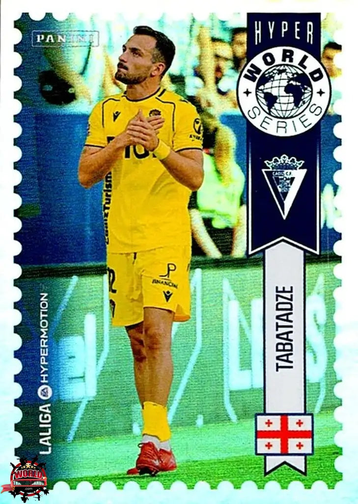 Soccer Trading Card-Tabatadze-Cádiz CF-Panini La Liga HypermotionV