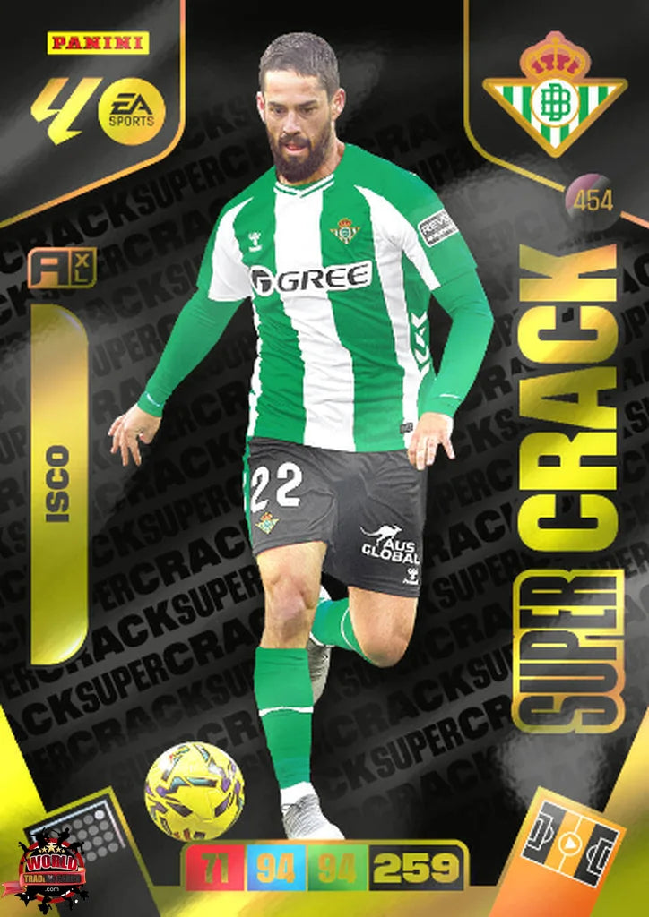 #454 | Adrenalyn XL | La Liga | 2025-2026 | Isco | Real Betis | Super Crack