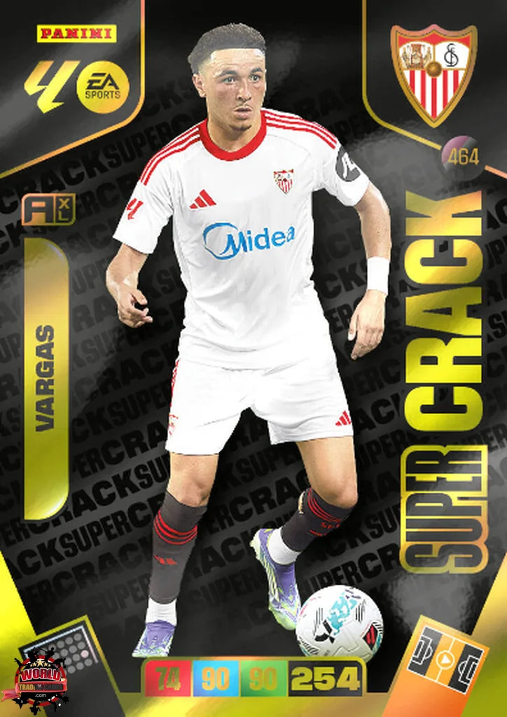 Vargas - Sevilla FC - Panini Adrenalyn XL - 2025-2026 - 464 - Super Crack