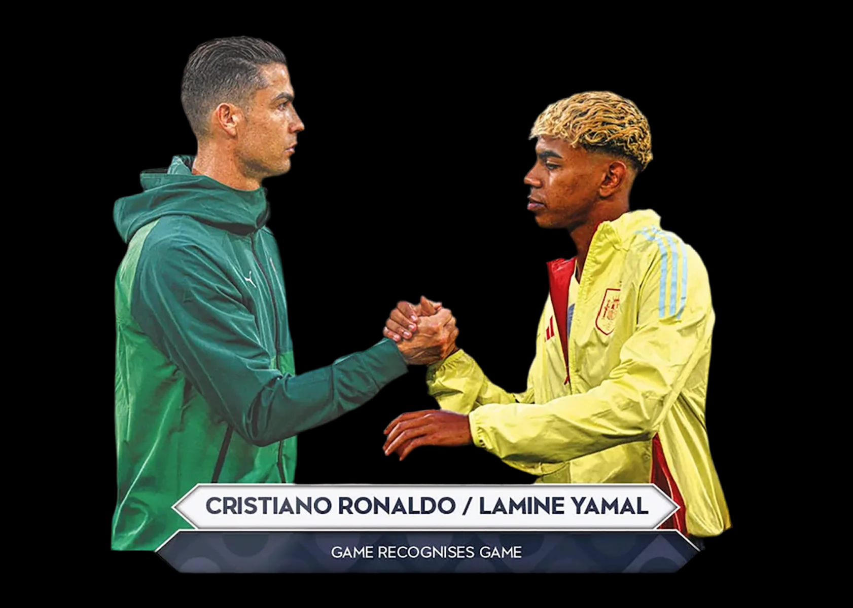 Lamine Yamal & Cristiano Ronaldo - 2025 UEFA Nations League Topps NOW - Card 8 - World Trading Cards