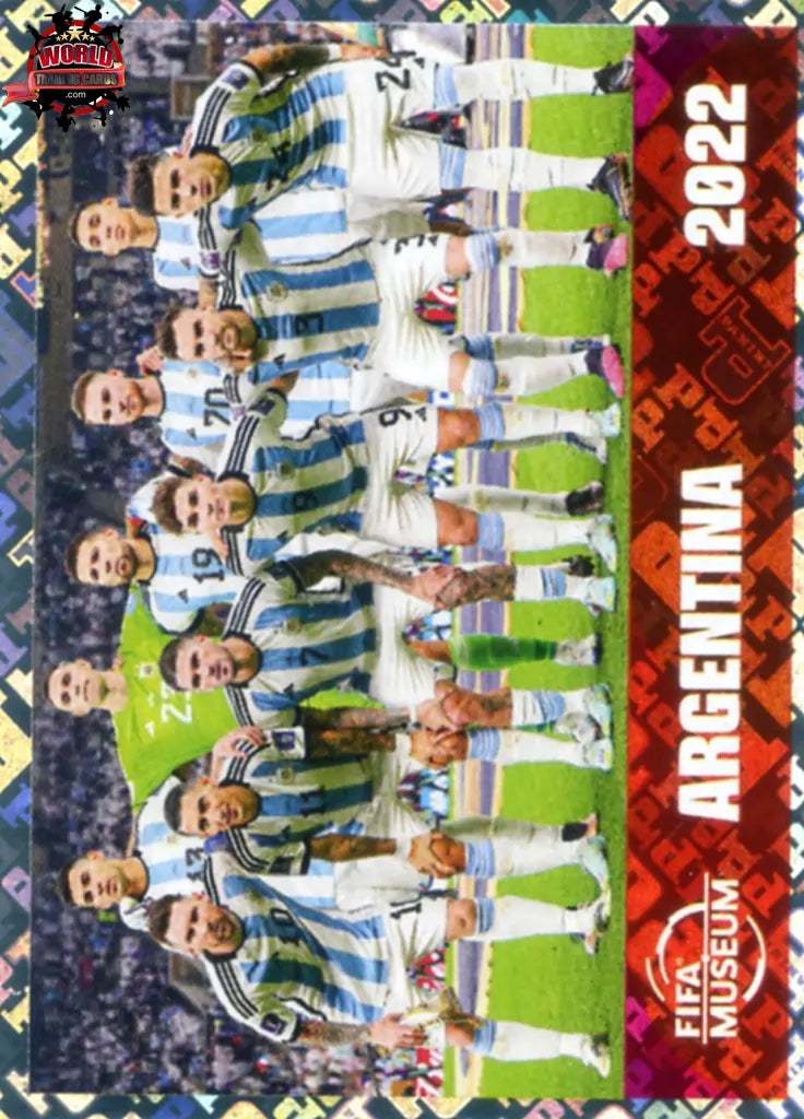 #FWC019 | Panini | Fifa World Cup Stickers | 2026 | Argentina 2022 | FIFA World Cup History | Foil - International version