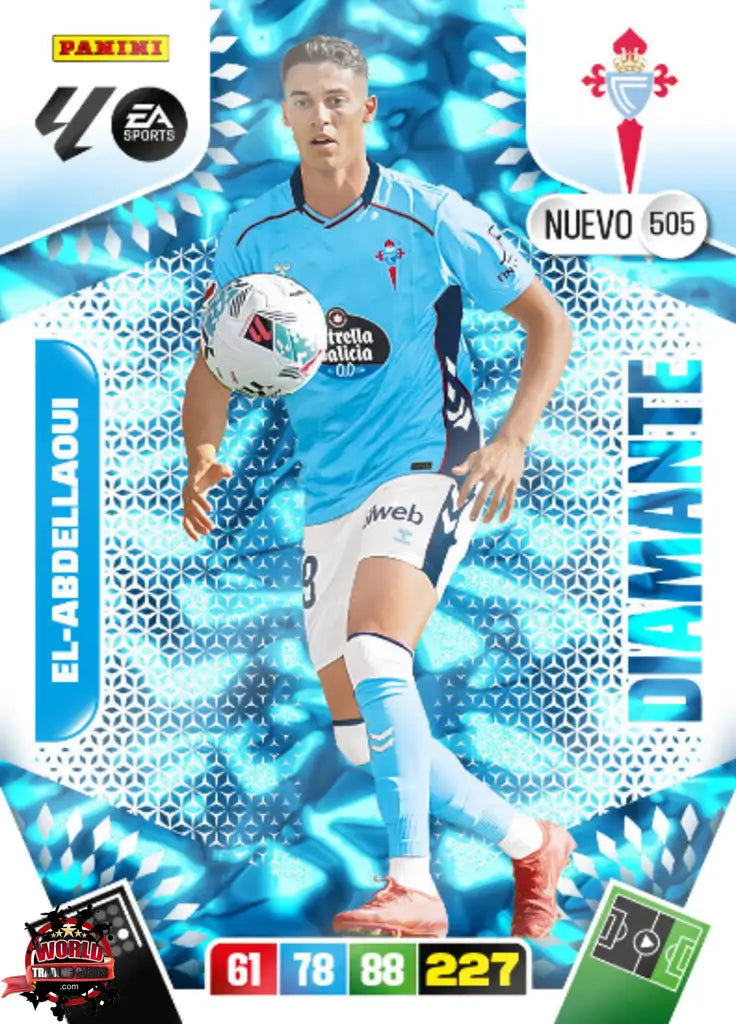 #505 | Adrenalyn XL | La Liga | 2025-2026 | Abdellaoui | RC Celta | Diamantes Nuevo