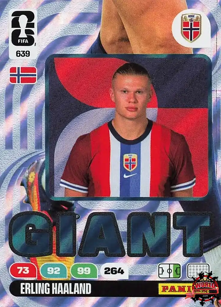 #639|Panini|Adrenlyn XL|FIFA World Cup|2026|Erling Haaland - Giant|Nordic Edition