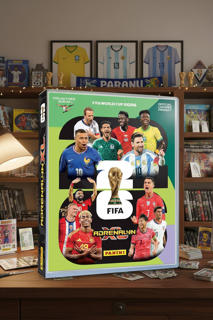 #001 / #630 | Panini | Adrenlyn XL | FIFA World Cup | 2026 | Colección Completa(*) del 1 al 630 + 3 Momentum + Álbum