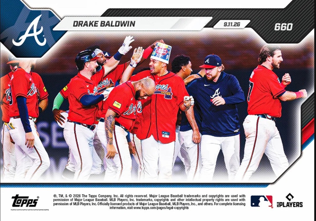 2026 | Topps | Now | MLB | #660 | Drake Baldwin | Base