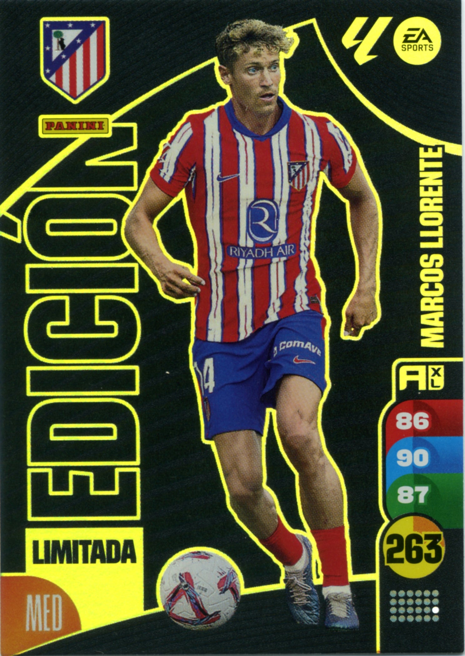 Panini Adrenalyn XL La Liga 2024/2025 - MARCOS LLORENTE - Edición Limitada - Cromo RAW