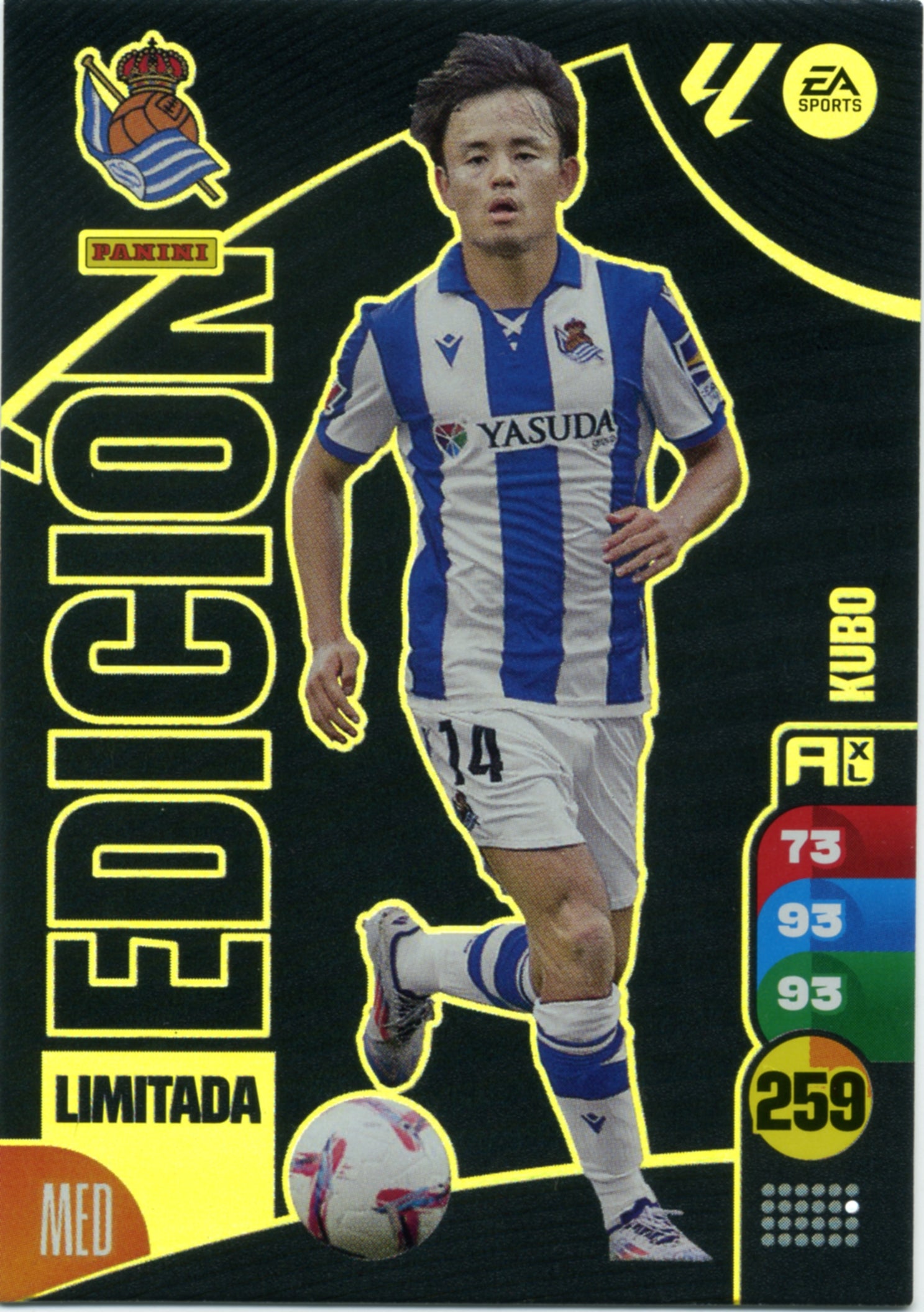 Panini Adrenalyn XL La Liga 2024/2025 - KUBO - Edición Limitada - Cromo RAW