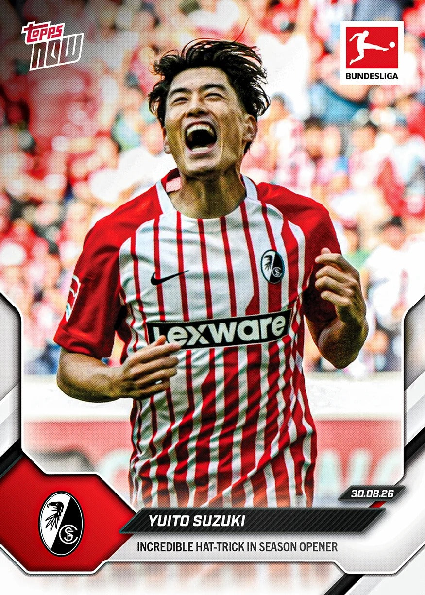 2026-27 | Topps | Now | Bundesliga | #004 | Yuito Suzuki | Base