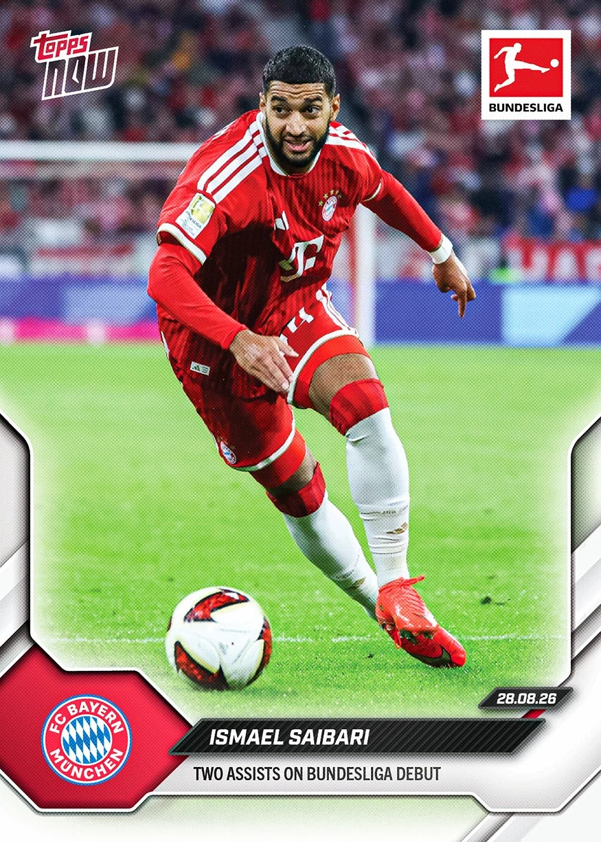2026-27 | Topps | Now | Bundesliga | #005 | Ismael Saibari | Base