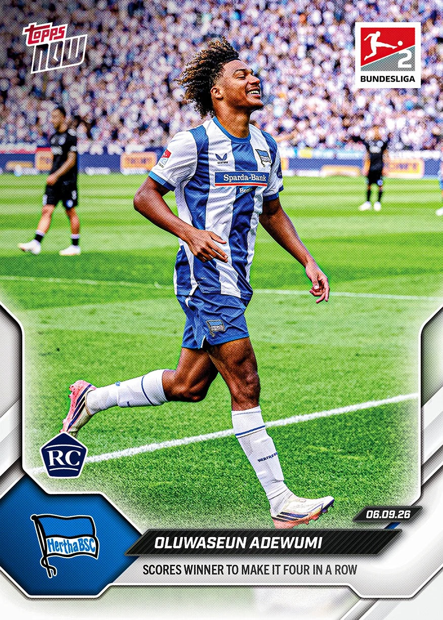 2026-27 | Topps | Now | Bundesliga | #015 | Oluwaseun Adewumi | Base