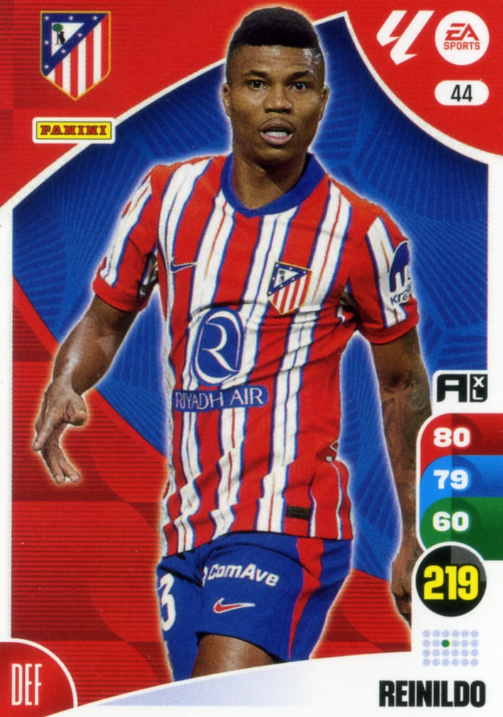 Panini Adrenalyn XL La Liga 2024/2025 - #044 - REINILDO - ATLETICO DE MADRID - 1ª Edición, Cromo RAW