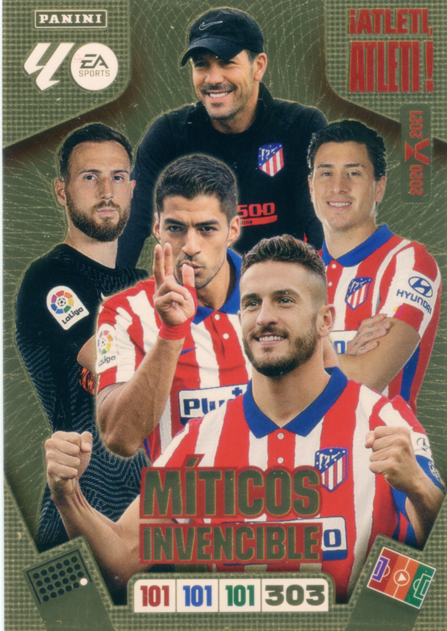 Miticos Invencibles - Panini Adrenalyn XL - 2025-2026 - ¡ ATLETI ATLETI ¡