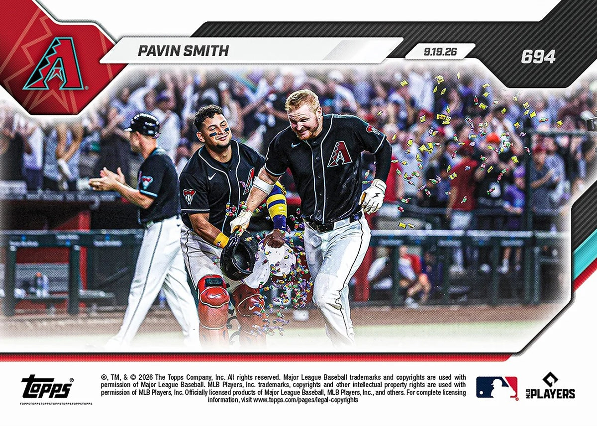 2026 | Topps | Now | MLB | #694 | Pavin Smith | Base
