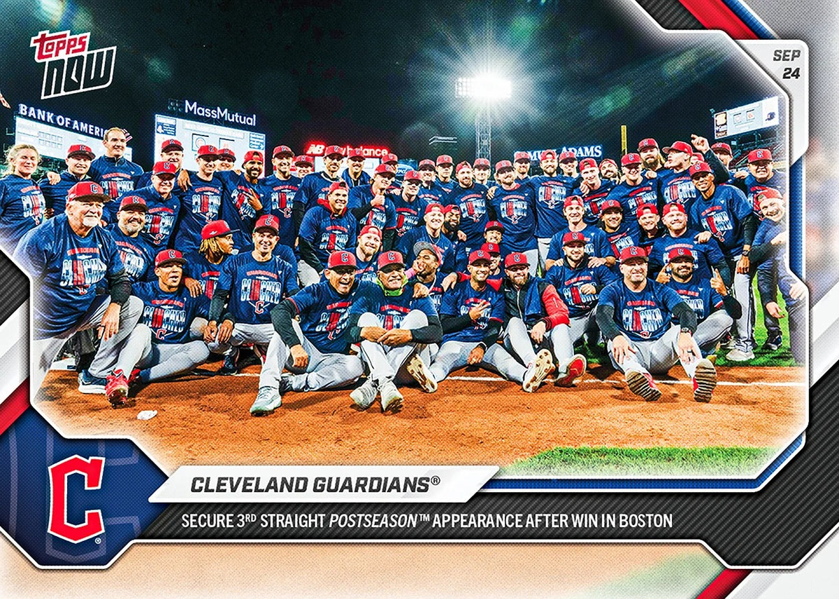 2026 | Topps | Now | MLB | #716 | Cleveland Guardians | Base