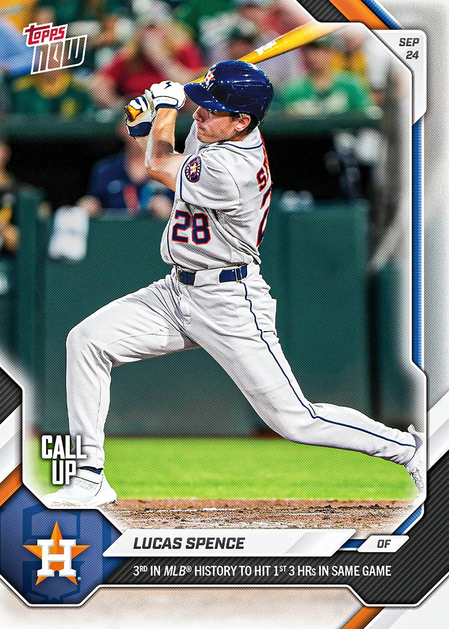 2026 | Topps | Now | MLB | #718 | Lucas Spence | Base