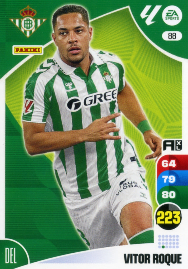 Panini Adrenalyn XL La Liga 2024/2025 - #088 - VITOR ROQUE - BETIS - 1ª Edición, Cromo RAW